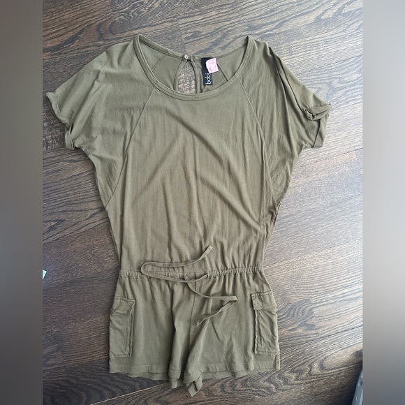bobi Tops - Revolve Bobi - Women's Olive Green Romper